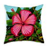 Happy Hibiscus Pillow 18" X 18"